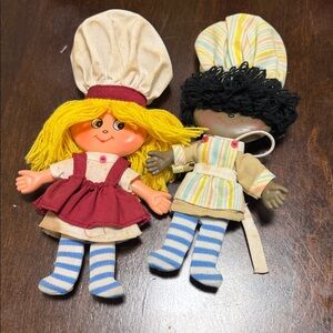 Vintage Cooky dolls Dolls with Striped Tights
